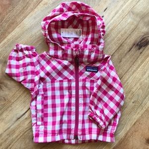 Girls Gingham Patagonia Jacket